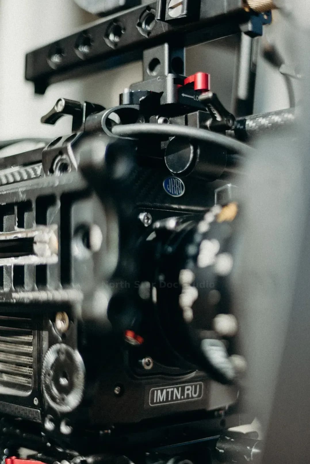 Post-production editing and colour grading